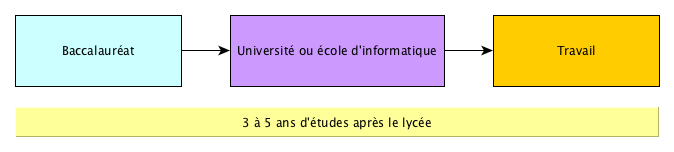 chemin des études pour devenir informaticien